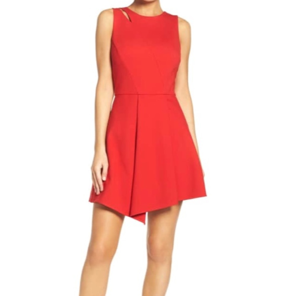 NWOT Adelyn Rae Fit & Flare Dress